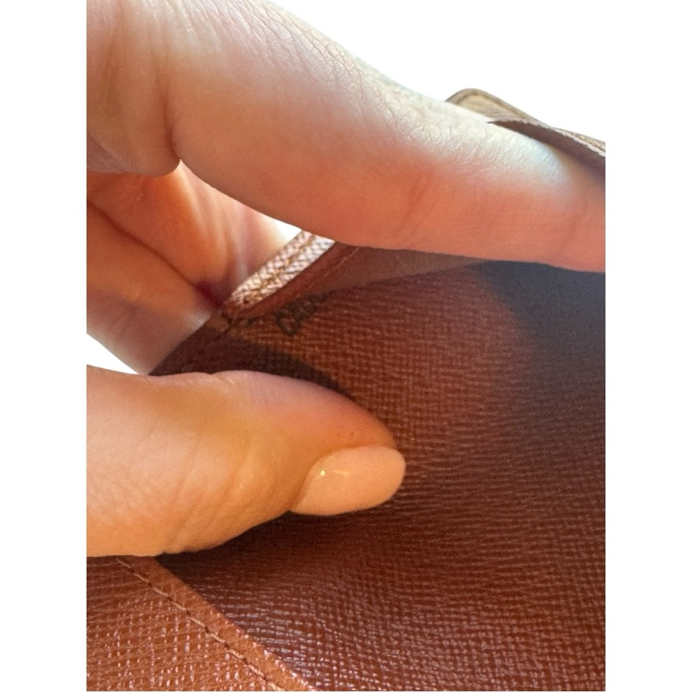 Louis Vuitton Monogram Checkbook Holder Wallet- Brown - Picture 7 of 13